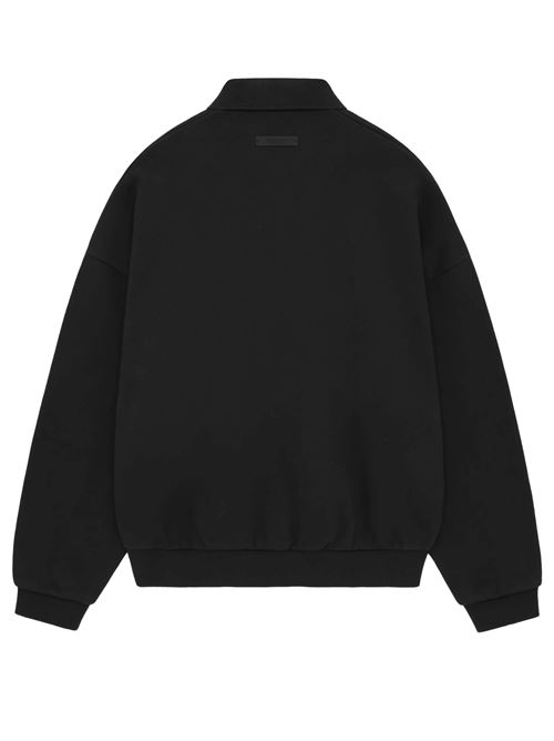 Fleece Polo - black Fear of God | 192BT244390FBLACK